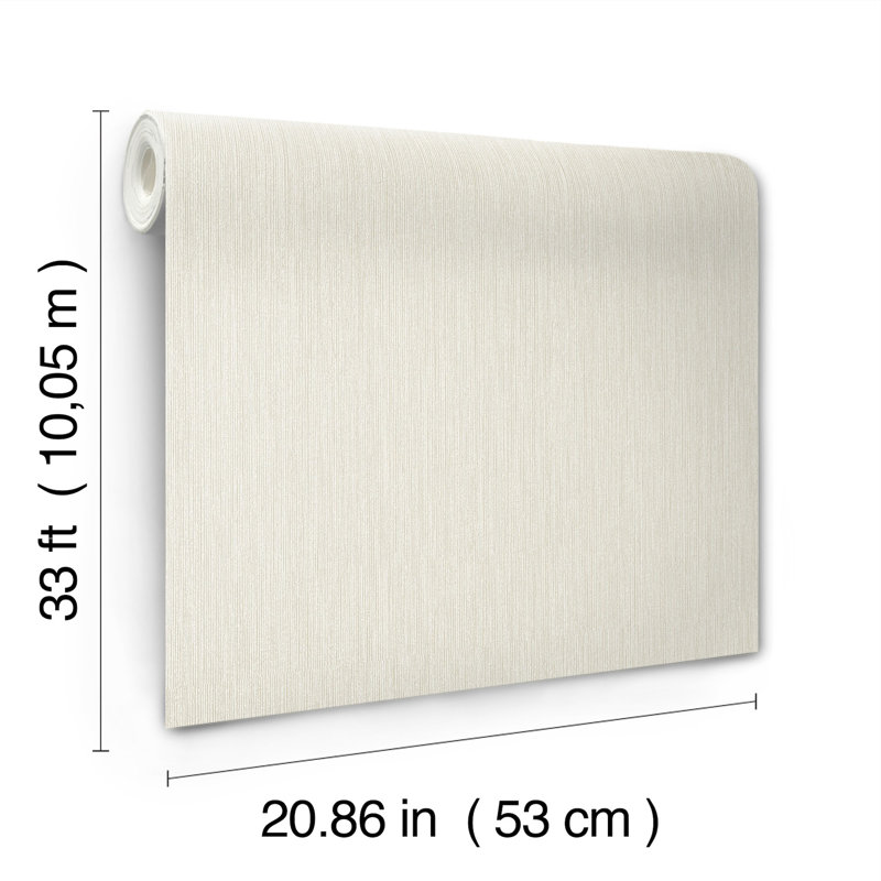 Papier peint texturé Midolin Stal, Ivoire ivoire