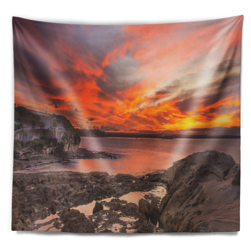 Polyester Tapestry, 50" H x 60" W