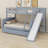 Bunk Bed With Drawers, Slide, Shelves, Ladder-1784794887