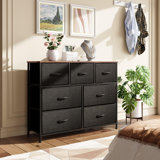 Yashmin Steel 39.4'' W 7 - Drawer Dresser