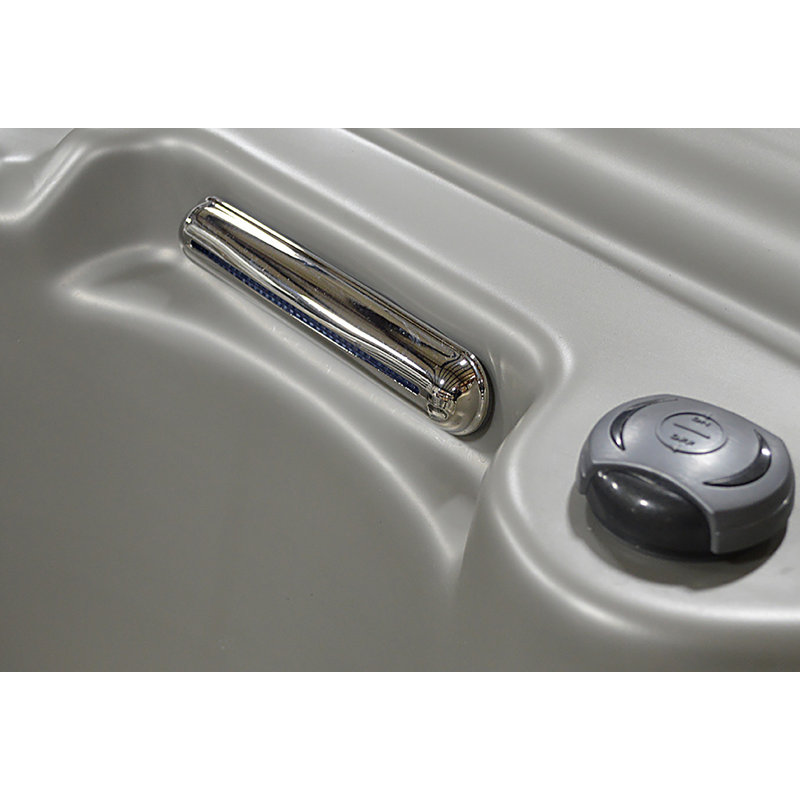 Cyanna Valley Spas Supreme X 6-Person 31-Jet Square Hot tub with Ozonator, Taupe, Opal