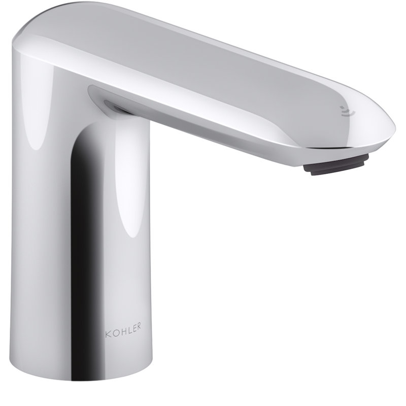 Robinet de lavabo de salle de bain sans contact Kumin avec technologie Kinesis Sensor, alimenté en courant continu