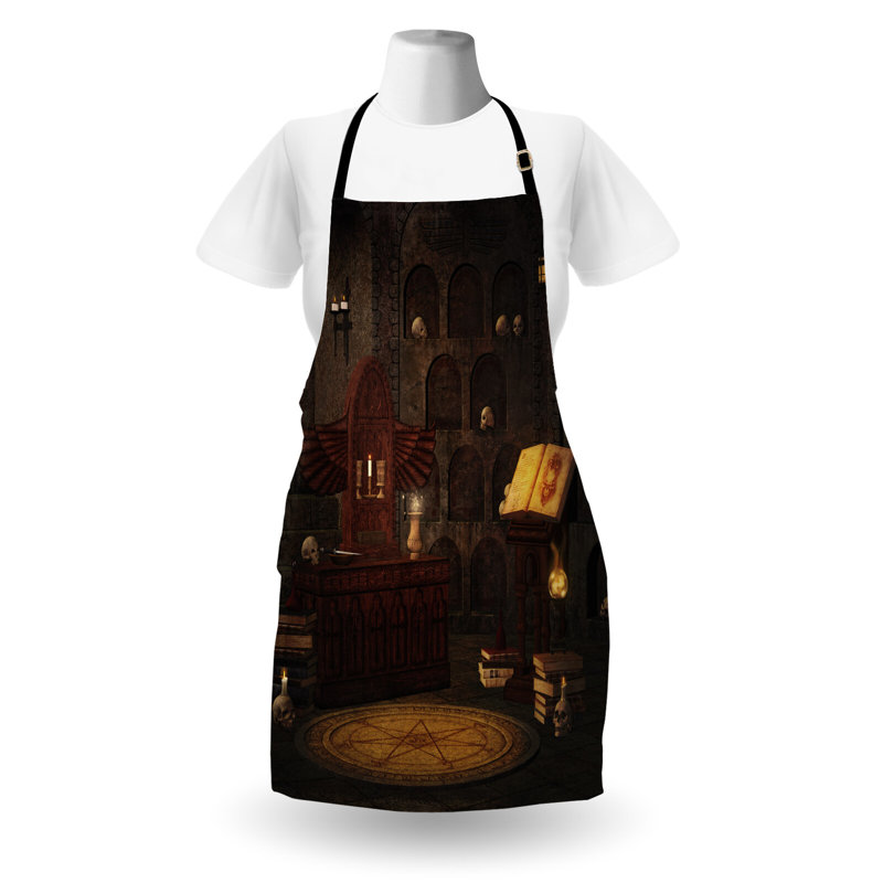 No Pattern Bib Apron