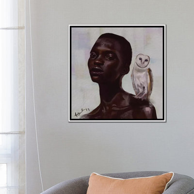 Reproduction d’art sur toile hibou par Adekunle Adeleke