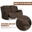 Ensemble de salon inclinable 3 pièces Manneville-474838193