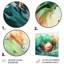 Rolling Surf Waves II - art mural en métal Waves-1917126653