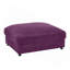 Repose-pieds moderne rembourré en velours côtelé avec revêtement durable, assemblage facile, utilisation polyvalente et pieds en plastique robustes-129911131