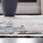 Tapis ivoire / bleu marine Mesa-354517812