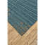 Tapis bleu sarcelle en laine Elivia-26643971