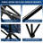 Bestier Camping Chair Folding Portable Outdoor Lounge Chair with Cup Holder & Side Pocket 2 Sets-619797921
