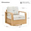 Chaise d'extérieur pivotante en aluminium avec coussins-953829538