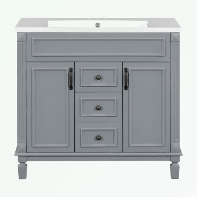 Syreen 35.9'' Single Bathroom Vanity with Top