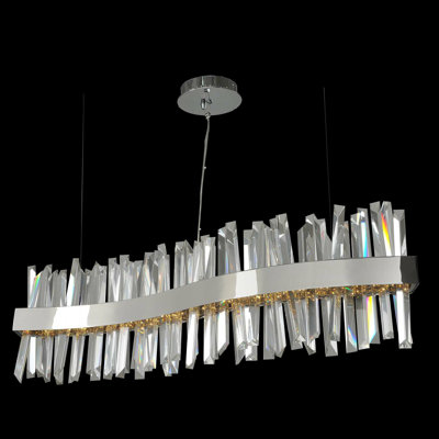 Luminaire suspendu linéaire Glacier