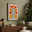 Symmetrical Study Botanical 1 Piece Wrapped Canvas Wall Art-1702156195-1702156192