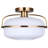 Eve 1 Light Semi Flush