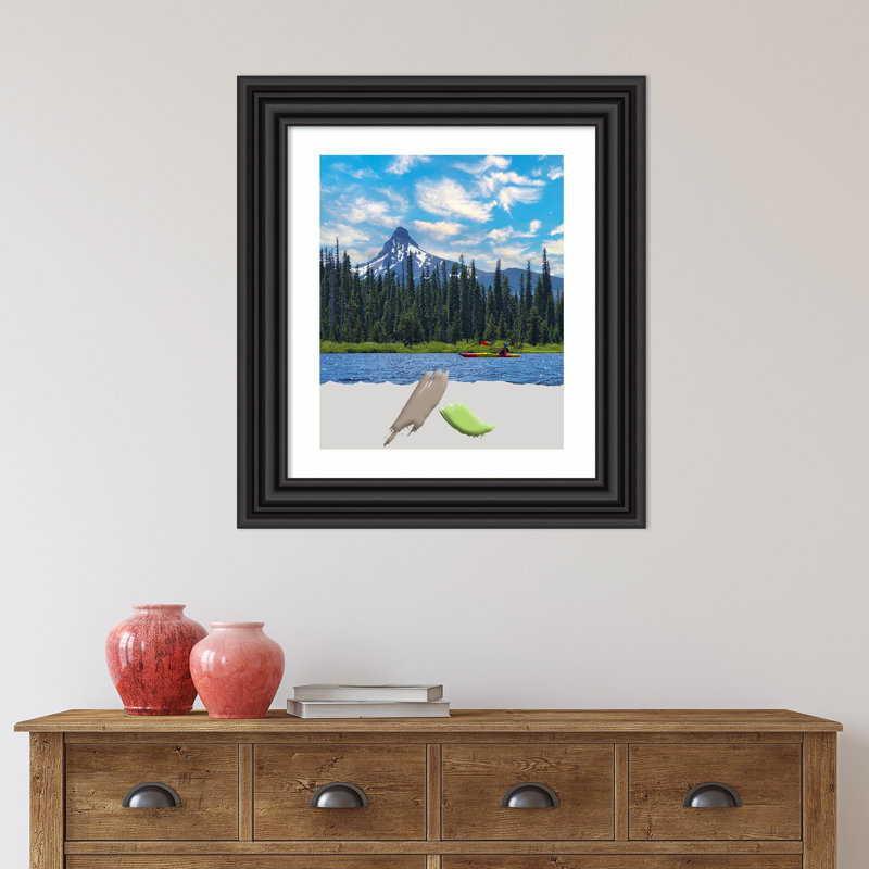 Cadre photo Cyrill, 20 po x 24 po, Noir