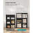 Sturdy Modular Bookcase, Customizable 6-Cube Organizer For Bedroom And Living Room, Glossy Finish