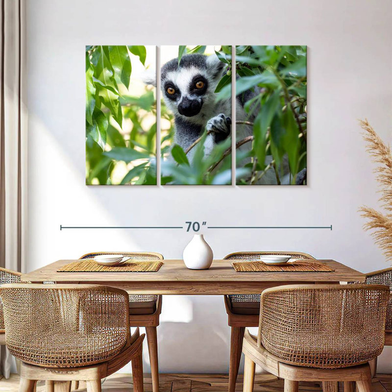 Forest Lemur, 36" H x 57" W