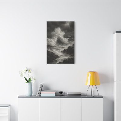 Apel Single Picture Frame Print on Canvas