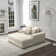 Braidon 59" Wide Upholstered Corduroy Sofa Couch With 5 Pillows