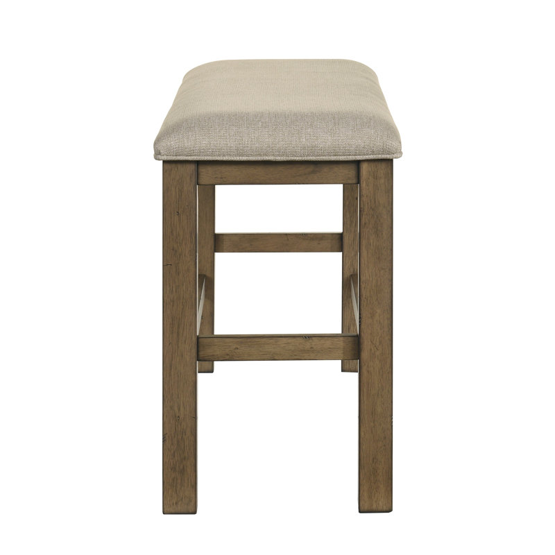Banc à hauteur de comptoir brun / beige Cockrell