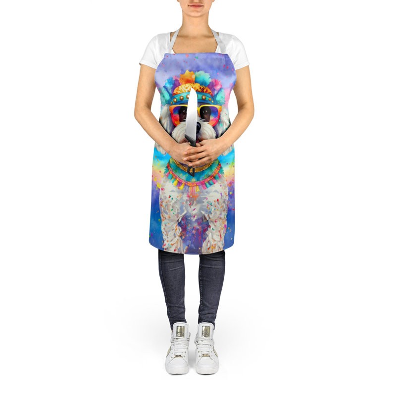 No Pattern Bib Apron