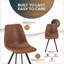 Chaise de salle à manger en cuir Annalise-952663128-969870236-952663129