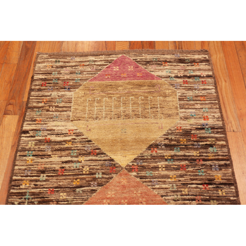 Nazmiyal Collection Contemporary Abstract Geometric Rug 3ft 5in X 4ft 11in