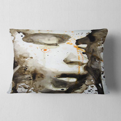 Coussin décoratif abstrait