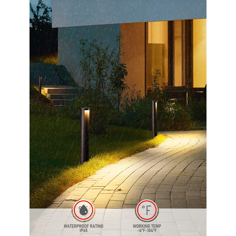 Archway Low Voltage LED Path Light, Arched Anti-Glare Landscape Pathway Light, Oil Rubbed Bronze