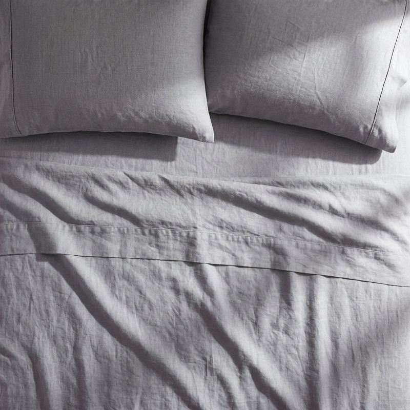 Brima 100% Linen - Set of 2, King, White
