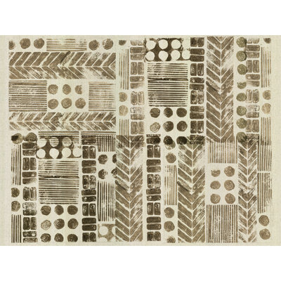 Timbre - peinture sur toile tendue