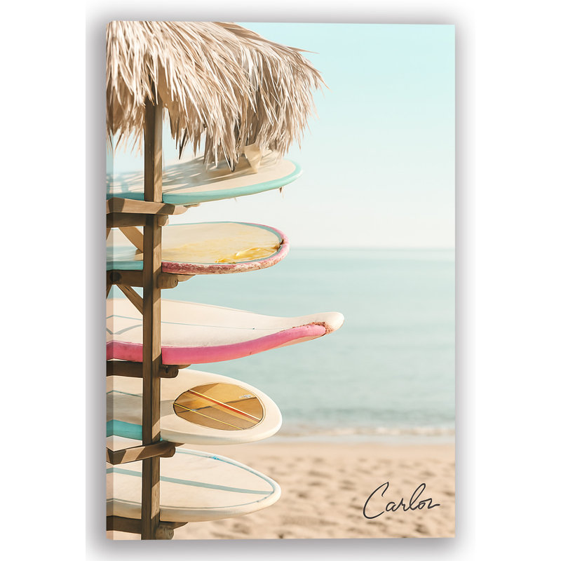 «Sunset Quiver» - art mural sur toile, H 24 po x l 16 po