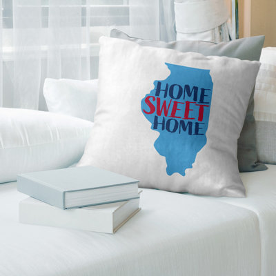 Home Sweet Cotton Pillow Cover