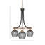 Lustre 3 lumières en aluminium noir mat 6 po Allexus-774372634-774372638