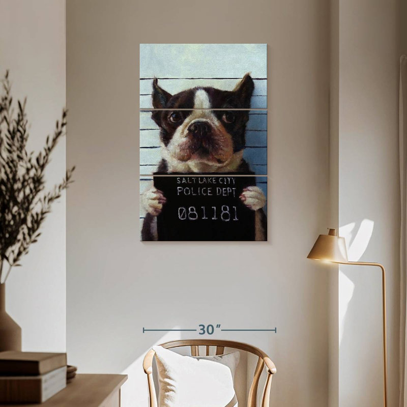 Ketti Mug Shot, 57'' H x 36'' W