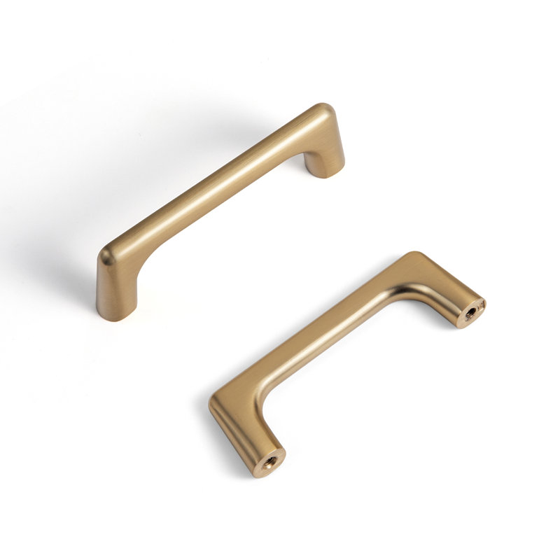Champagne Bronze Modern Appliance Bar Pulls with Mounting Hardware