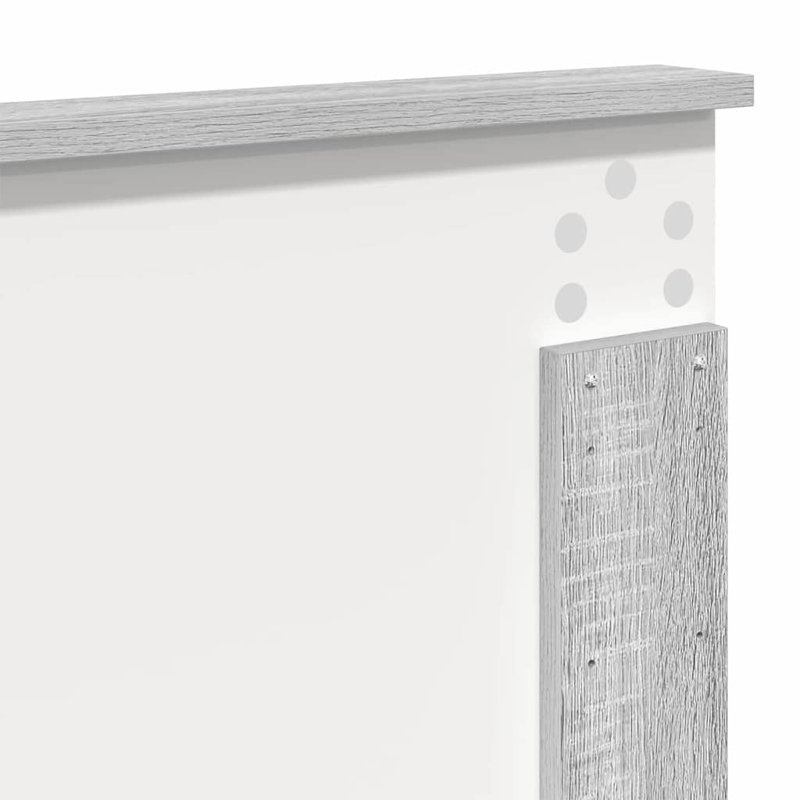 Headboard, Grey Sonoma, Full/Double