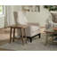 Table de bout en bois massif avec rangement Shreffler
