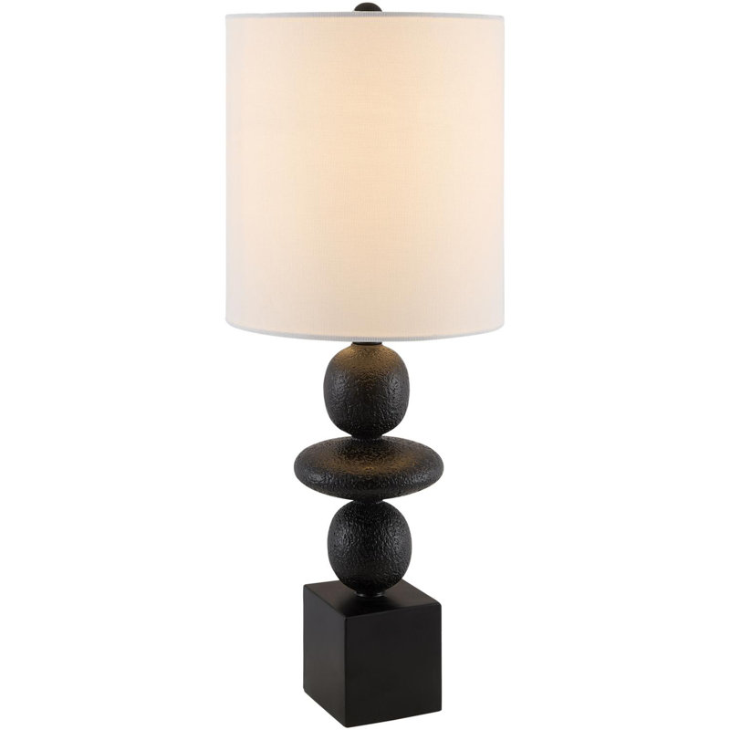 Lampe de table Milli, Noir, noir, noir, noir