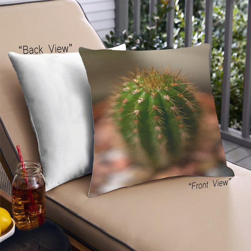 Coussin Plants Cactus 12, Microsuède