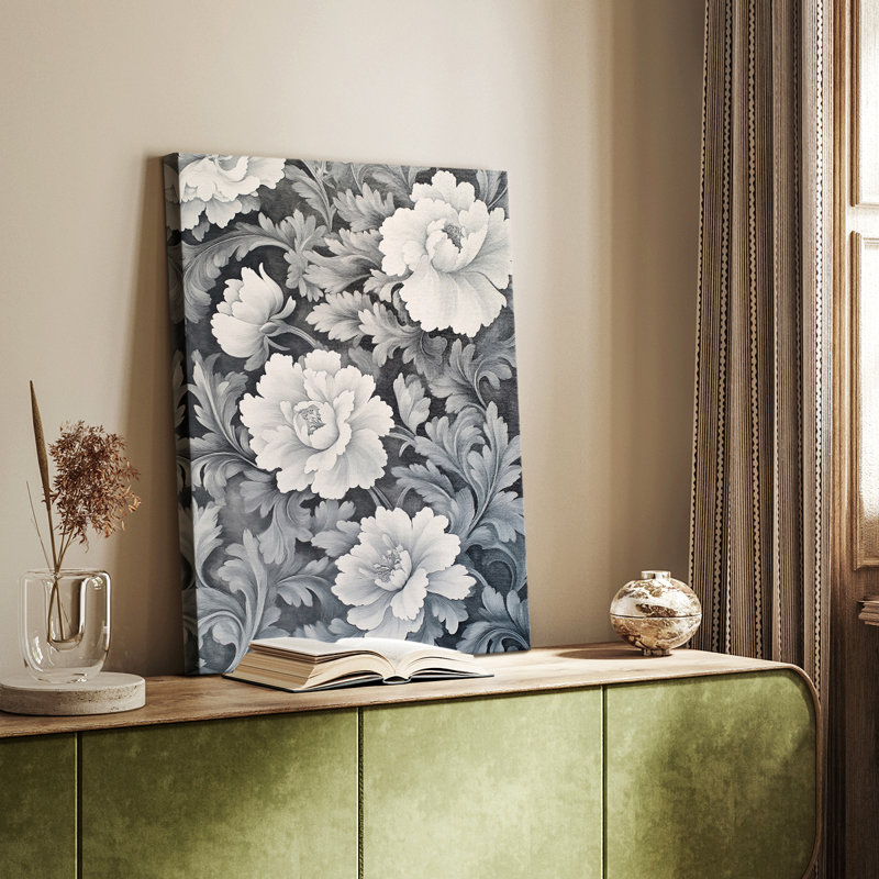 Série DMCI - Toile tendue avec châssis de qualité supérieure - Prêt à accrocher, H 48 po x l 32 po