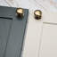 37mm Antique Brass Round Cabinet Knob
