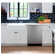 24" 55 dBA Built-in Button Control Dishwasher