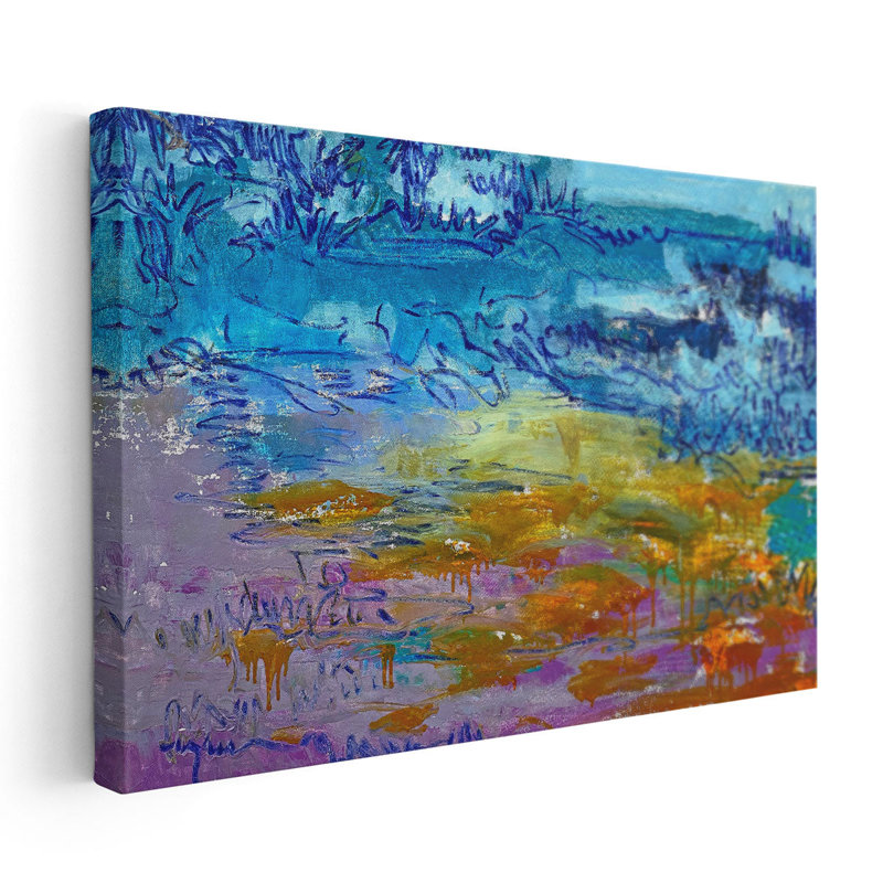 Dancing Heart - Canvas Print Wall Art, 24" H x 36" W
