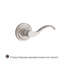Curve Single Dummy Door Lever with Traditional Round Rose-35371935-22037205