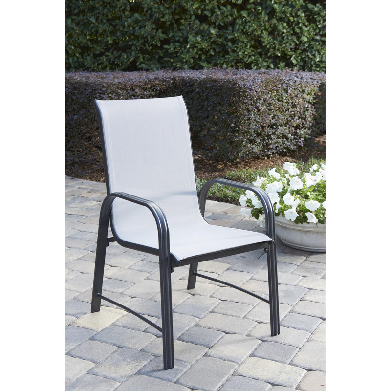Shropshire Garden Chair, Dark Grey, Light Grey