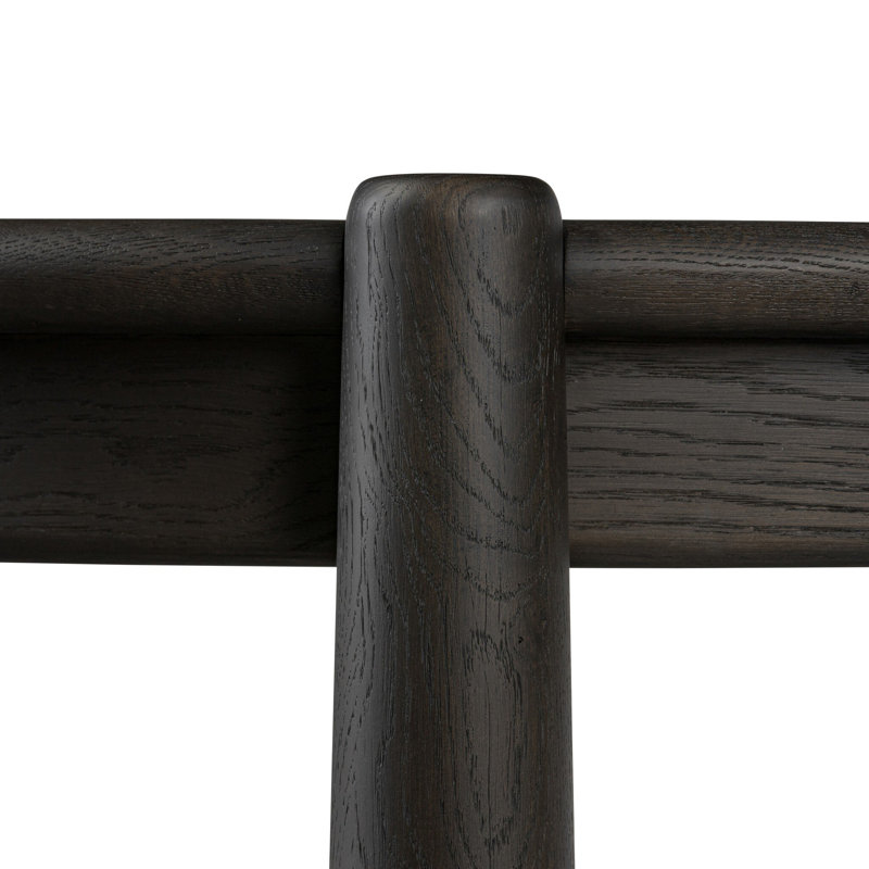Salvador Dining Table, Smoked Black Oak