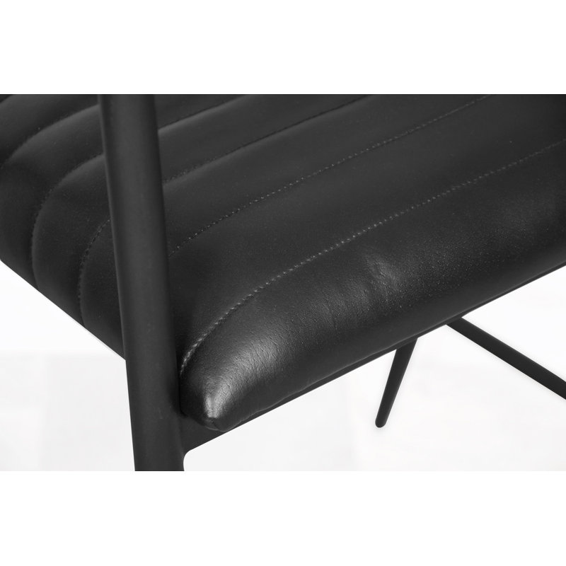 Preston Top Grain Leather Counter Stool Chair