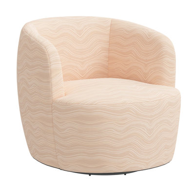 Fauteuil demi-tonneau pivotant Mina